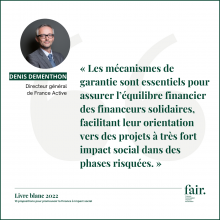 FAIR livre blanc 2022 – Temoignage Denis Dementhon France active