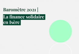 Baromètre de la finance solidaire en Isère