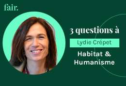 3 questions à... Lydie Crépet, Directrice Ressources Financières d'Habitat et Humanisme
