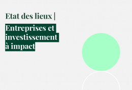 Etat des lieux | Entreprises et investissement à impact