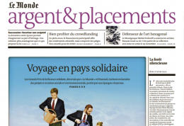 Voyage en pays solidaire - Supplément Le Monde Argent