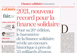 Baromètre de la finance solidaire 2022-2023