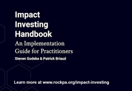 Impact Investing Handbook