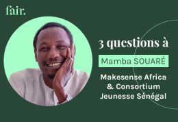 "Les premières lois d'orientation de l'ESS voient le jour un peu partout dans nos pays" Mamba Souaré, cofondateur Makesense Africa