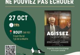 Ciné débat "Agissez comme si vous ne pouviez pas échouer"