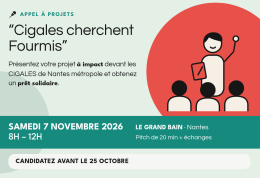 CIGALES cherchent Fourmis - Nantes Métropole - 7 novembre