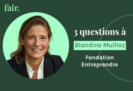 3 questions à... Blandine Mulliez, présidente de la Fondation Entreprendre