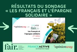 Les français et l'épargne solidaire | Découvrez les résultats du dernier sondage 2023 !