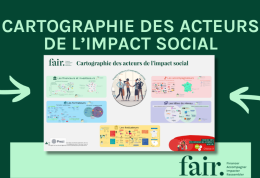 FAIR publie sa cartographie des acteurs à impact !