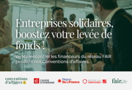 Entreprises solidaires, boostez votre levée de fonds !